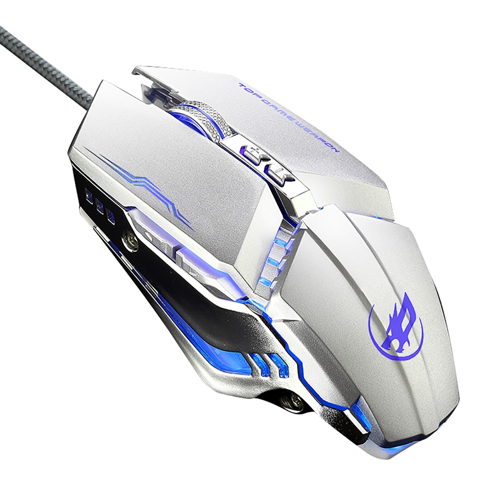 Gaming Mouse T9 - 6400 DPI - Wired USB - Ergonomic - for Laptop PC Games