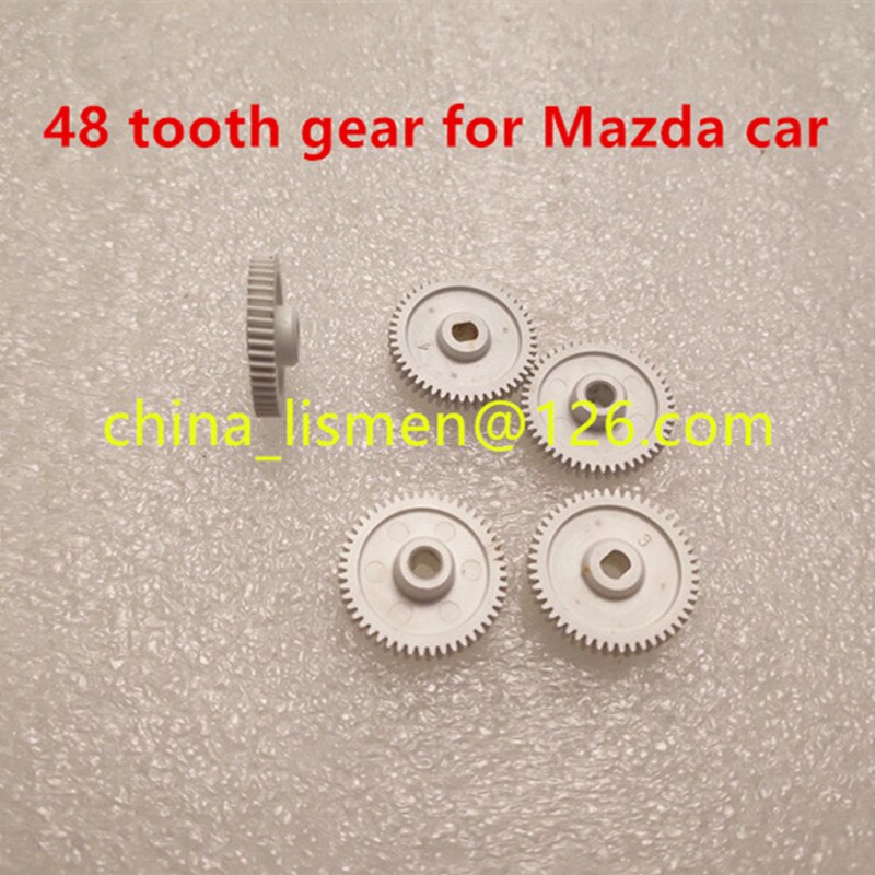1 stuk Originele 48 tanden motor achteruitkijkspiegel plastic gear voor M6 M8 M5 auto achteruitkijkspiegel assemblage