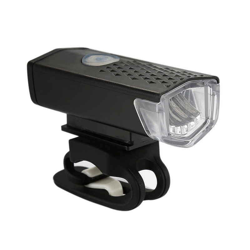 1Pcs Bike Light SB Rechargeable 300 Lumens 3 Modes Bicycle Lamp Light Front Headlight Bike Bicycle LED Flashlight Lantern