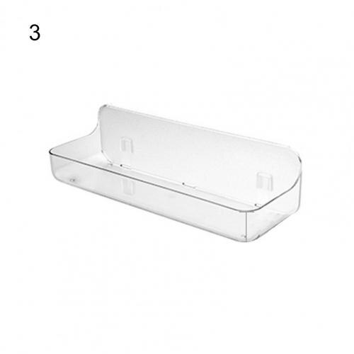 Simple Shower Caddy No Drilling Easy to Install Shampoo Spice Bathroom Shelf Shower Shelf Bathroom Shelf: 3