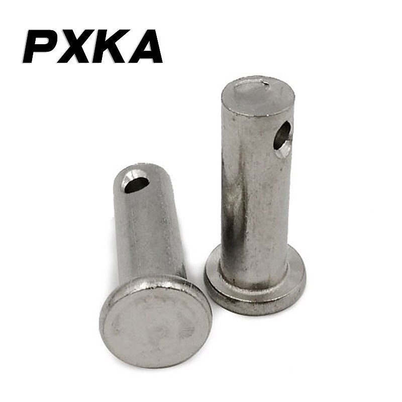 M6 M8 M10 M12 GB882 stainless steel 304 pin shaft flat head cylindrical pin with hole positioning pin