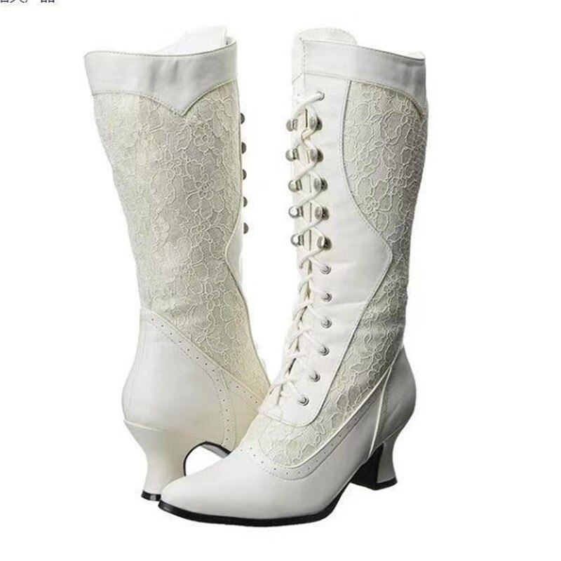 Neue knie länge Stiefel Frauen Für Herbst Winter Spitz ferse Reißverschluss Frau Chelsea Stiefel Plus größe 34-43: 1 / 9