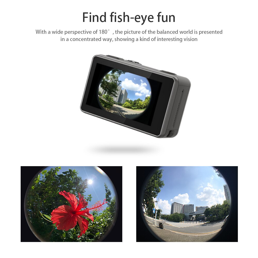 Kamera Externe 15X Makro Objektiv für DJI OSMO Aktion/180 Grad Fisheye Objektiv OSMO Aktion Kamera Zubehör