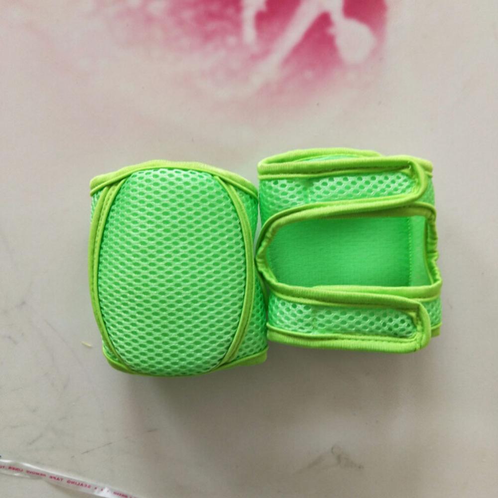 Baby Jongens Ademend Zuigelingen Spons Knee Pads Protector Kinderen Beenwarmers Kids Leren Lopen Infant Knee Protector: green L