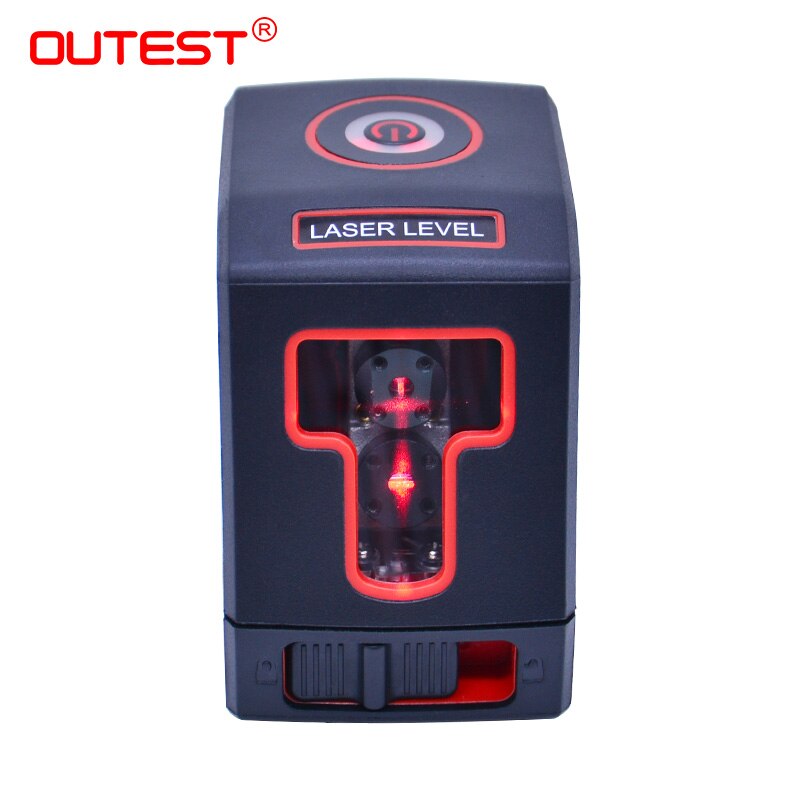 OUTEST Red/Green Light Level Marker Line Projector 2 Cross Line IP54 Lazer Nivel Diagnostic Tools Leveling construction tools: Red light
