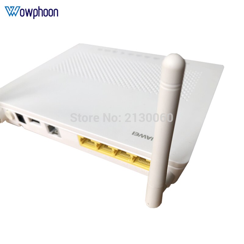 Verwendet Modem huawei hg8546m 1GE + 3FE + 1USB + 1TEL + Wifi ftth fiber Optik gpon ont 99% neue HW gpon onu