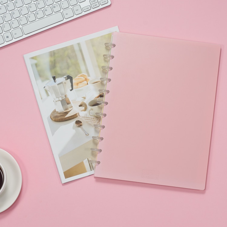 A4 Loose-leaf Notebook Simple Student Loose-leaf Paper Diary Mushroom Hole Removable Loose-leaf Notebook Business Notebook