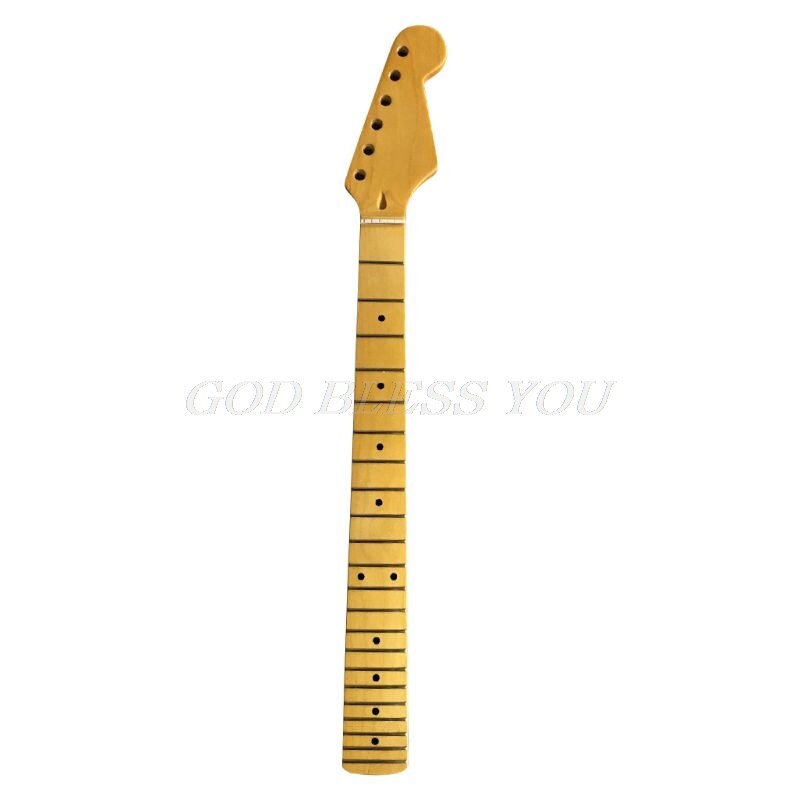 Maple Wood Guitar Neck Smooth Edge Rosewood Fretboard Electric Guitar Handle Stringed Musical Instrument Parts: C