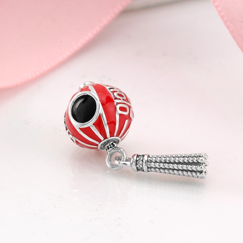 925 sterlina d'argento Cinese matrimonio doppia Felicità Misura Branelli Europeo Originale Pendenti E Ciondoli Del Braccialetto delle donne accessori di Gioielli