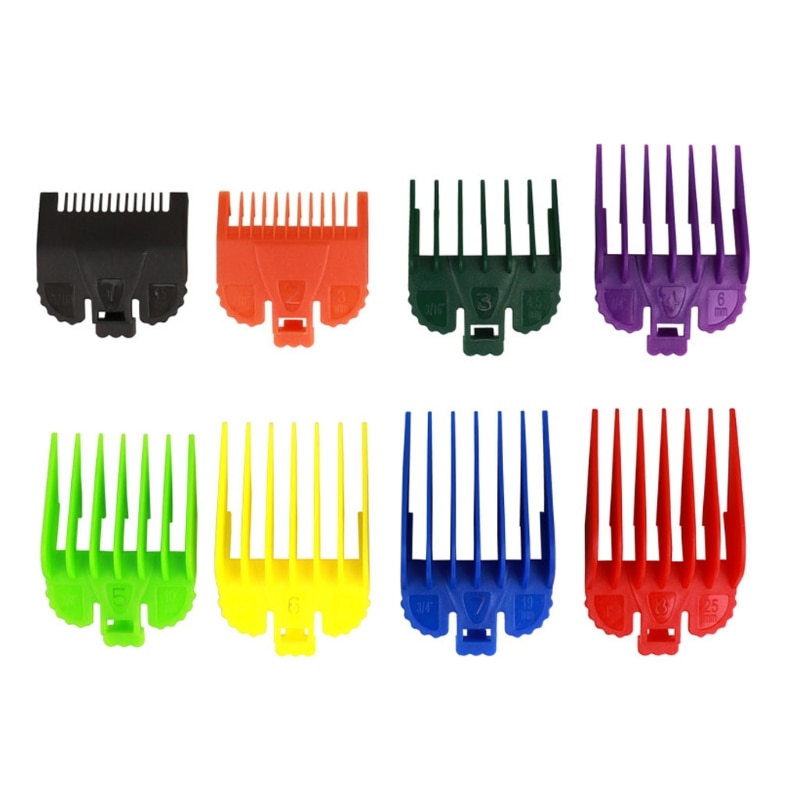 Hair Clipper Guide Combs Set,Wide Range from 1/16" to 1" Universal for Wahl Trimmers Clippers