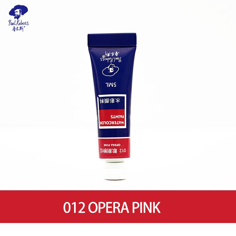Officiële paul rubens 5ml aquareltubes 1 st operaserie fluorescerende kleuren kunstleverancier voor studenten en beginners: Opera roze