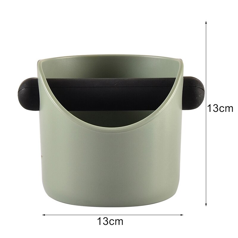 Papelera antideslizante con barra desmontable para Barista, contenedor de basura absorbente de golpes para Espresso, moler café,: as shown7