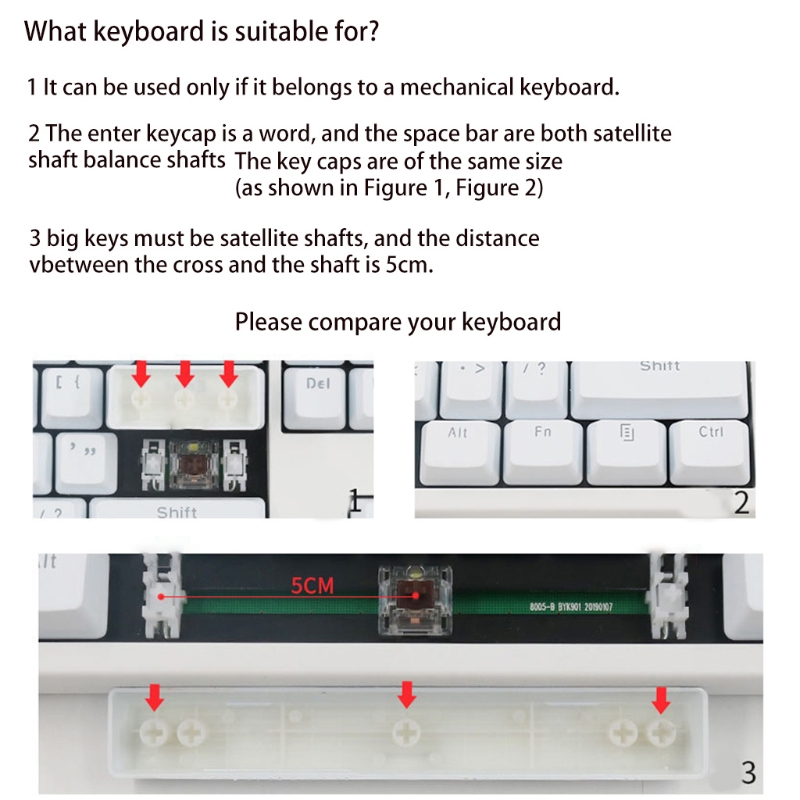 104pcs ABS Backlit Keycap OEM Profile Two-color Injection Molding Key Button for Gaming Mechanical Keyboard MX Switch