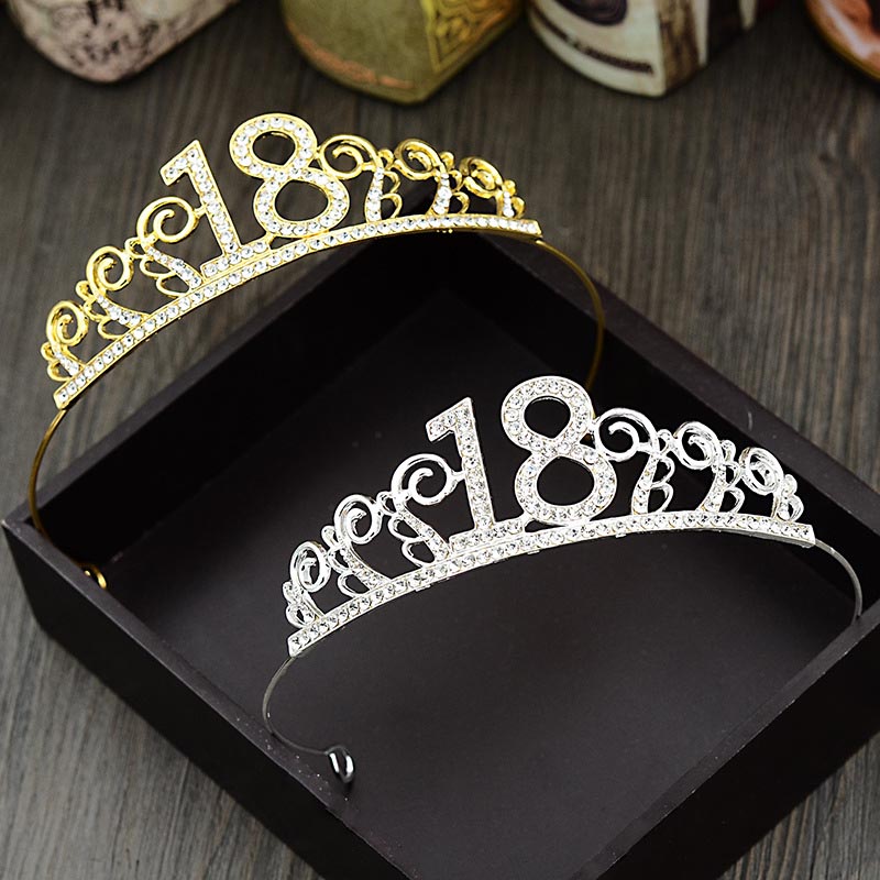 Crystal Tiara Kroon Haarband Voor Taart Decoratie De Debutante Bal Vrouwen Meisje 18 Verjaardag Partij Hoofddeksels Haar Sieraden