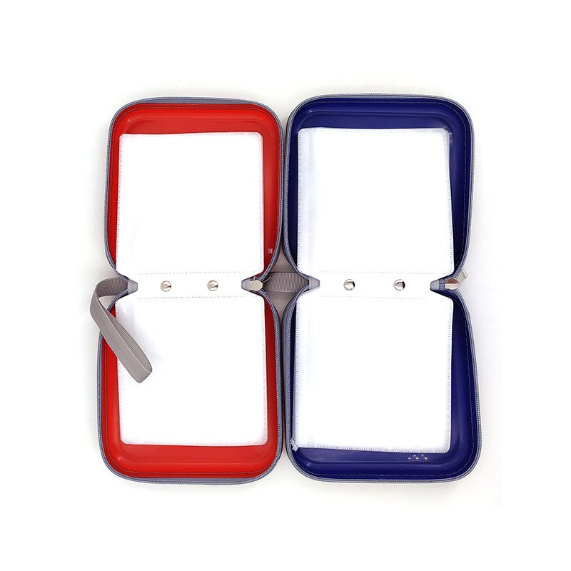 Portable 36pcs Disc CD DVD Wallet Storage Organizer Case Boxes Holder CD Sleeve Hard Bag Album Carry Pouch Bag with Zipper