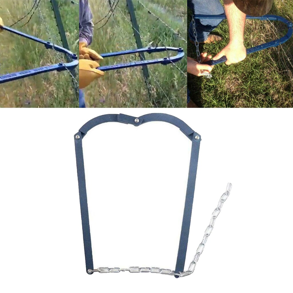 20 '' kraftigt kædehegn, silhegn, reparationsværktøj, trådstrammer