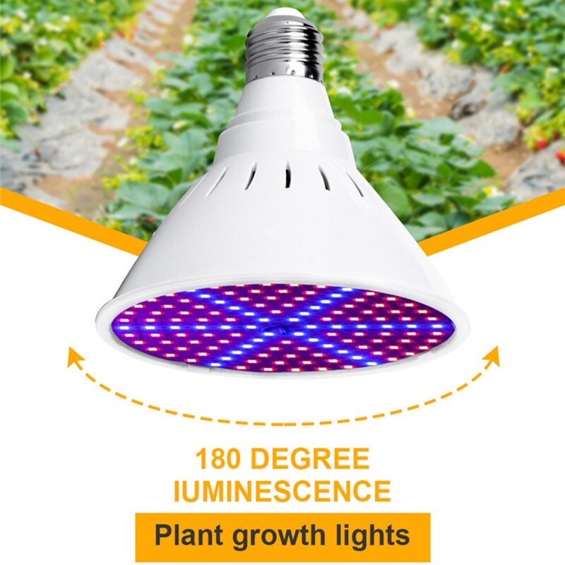 Full Spectrum Plant Grow Led Light Bulbs Hydro for Flower Vegetable Greenhouse Indoor Garden E27 Phyto Lamp