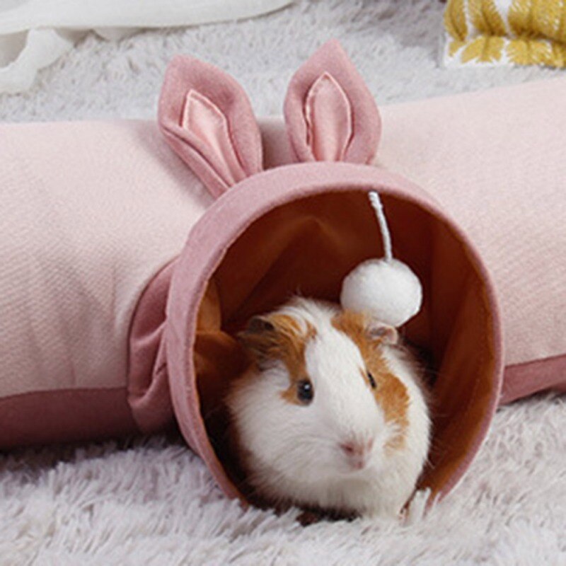 Smal Pet Tunnel Guinea Pig Toys Ferret Play Tunnels Tubes For Rabbits Hedgehog Rat Chinchillas For Small Animals