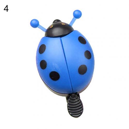 bike call Bicycle Bell Cycling Alarm Horn Kid Beetle Ladybug Ring Bell Bicycle Bike Handlebar Ring Safety Cycling Accessories: Blue