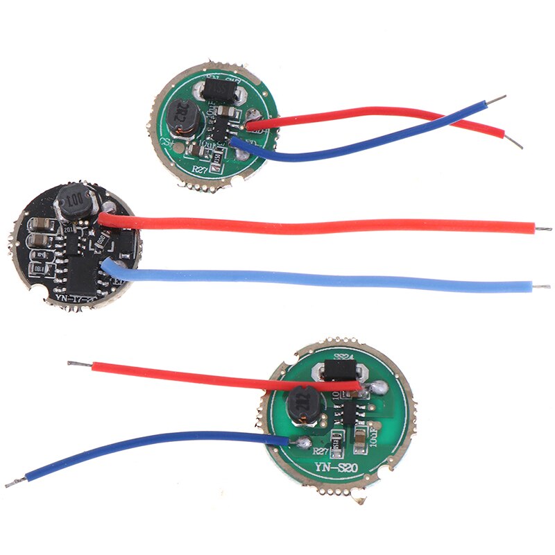 1Pc 3W LED Driver 17mm/20mm 1.2-3.6V DC(1Mode) 12V DC(5 Mode) LED Flashlight Driver