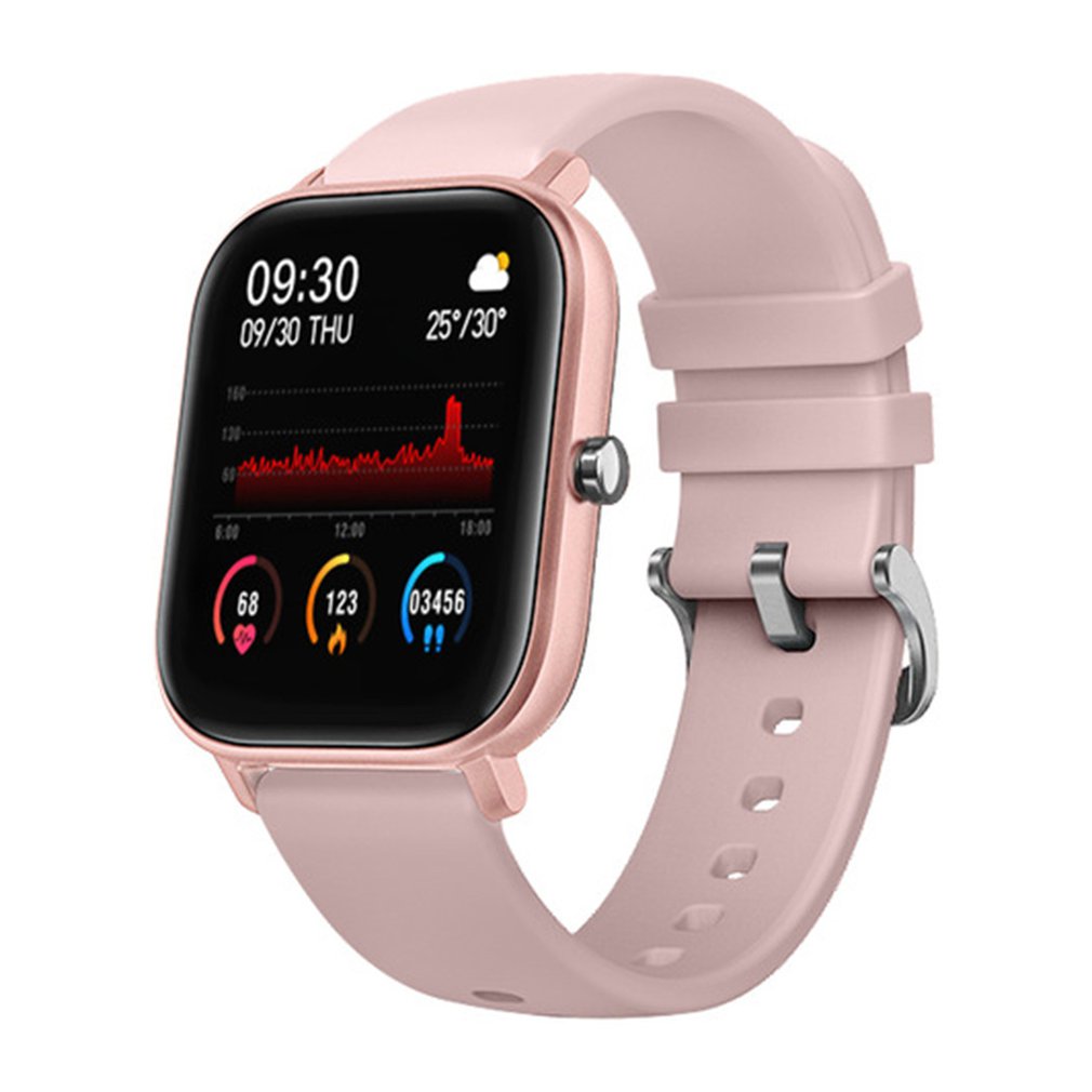 P8 Smart Horloge Sport Ip67 Waterdichte Klok Horloge En Andere Sport Modi Display Smartwatch Smart Polsband: blue
