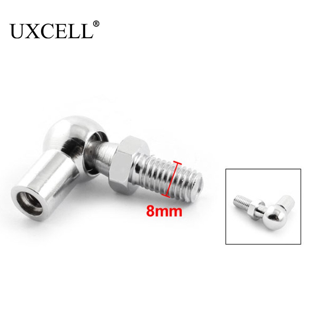 UXCELL 8Mm Male 6Mm Female Thread Gas Spring End Fitting Ball Angle Screw Joint Stud