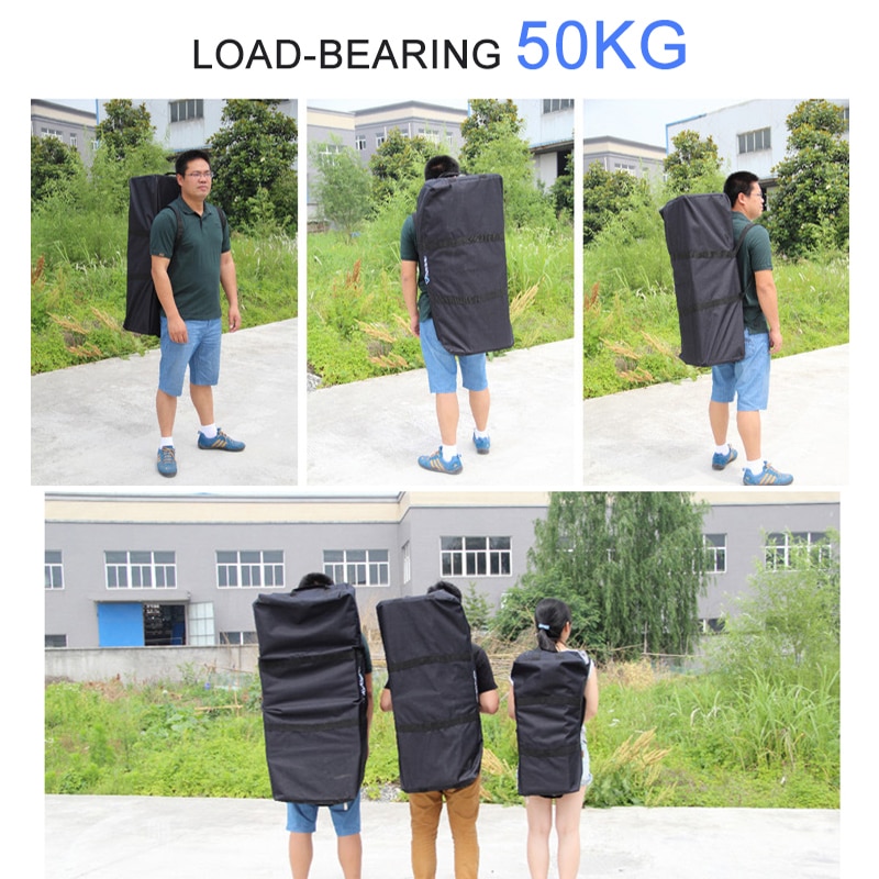 Bluefield 55/80/100/150L Foldable Large Duffel Bag Travel Luggage Storage Bag For Home Sports Gym Fitness Cycling Camping Hiking