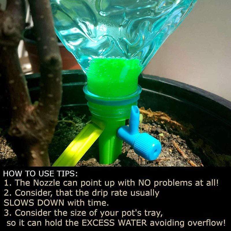 Auto Drip Irrigation System Automatic Watering Spike for Plants Flower Indoor Household Waterers Bottle Drip Irrigation