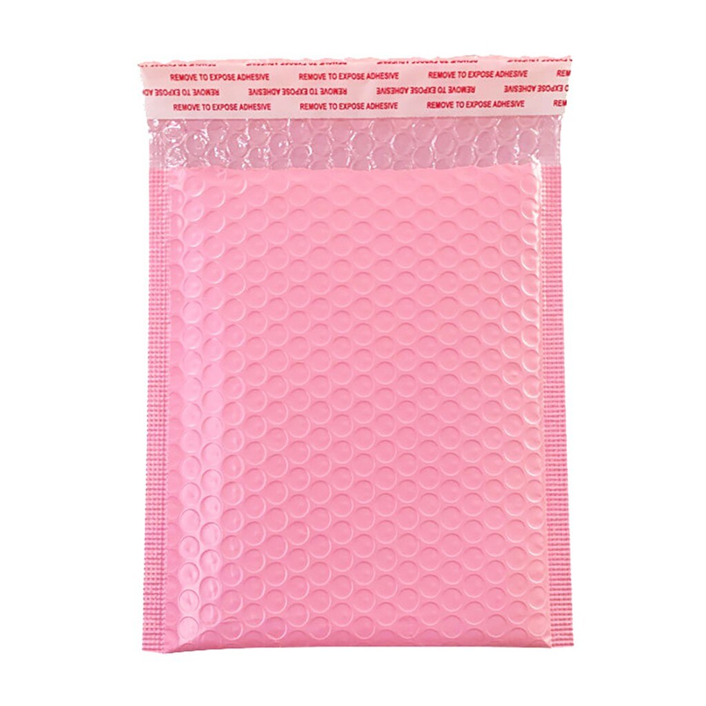 50Pcs Bubble Mailers Padded Envelopes Lined Poly Mailer Self Seal Pink Organizador Oрганайзер для хранения: Default Title