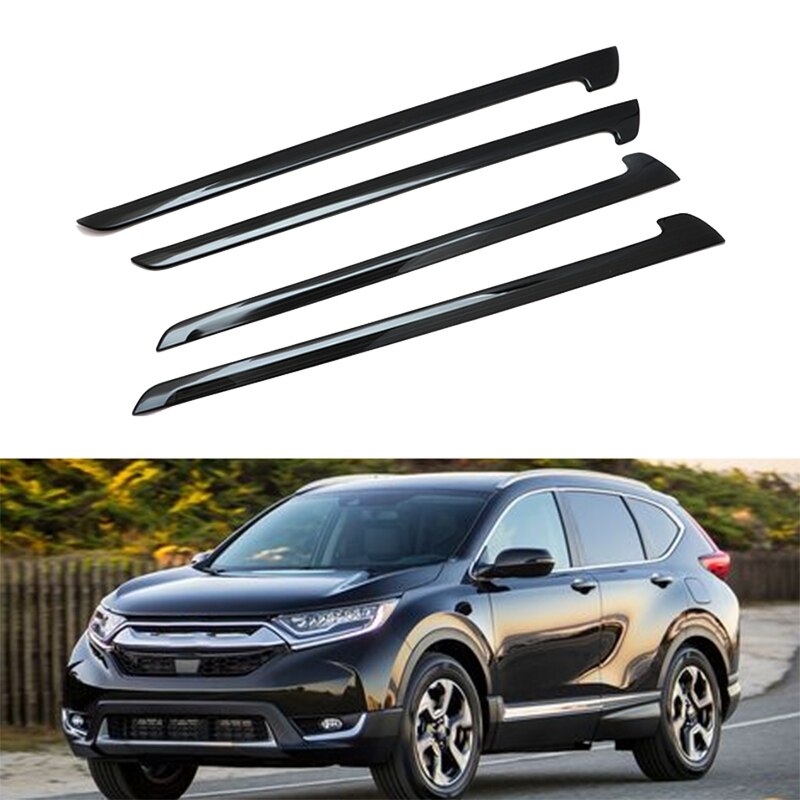 4 Stuks Zwart Interieur Side Deur Cover Trim Stree... – Grandado