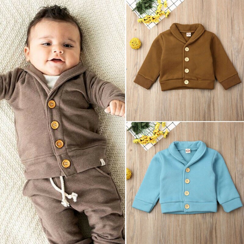 CA Peuter Baby Jongens Kleding Met Lange Mouwen Top Herfst Winter Jasje Uitloper