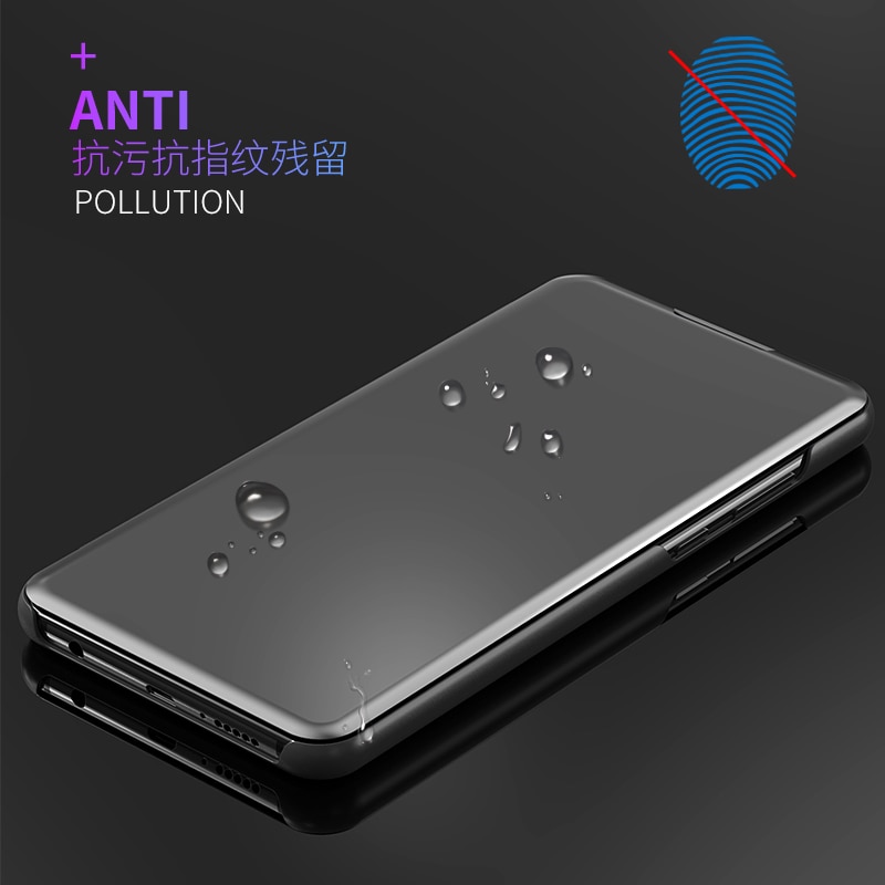 For ZTE V10 Vita Case Luxury Smart Mirror Flip Cover On ZTE V10Vita Accessory For ZTE Blade V10 Vita 6.26 inch Fundas Coque