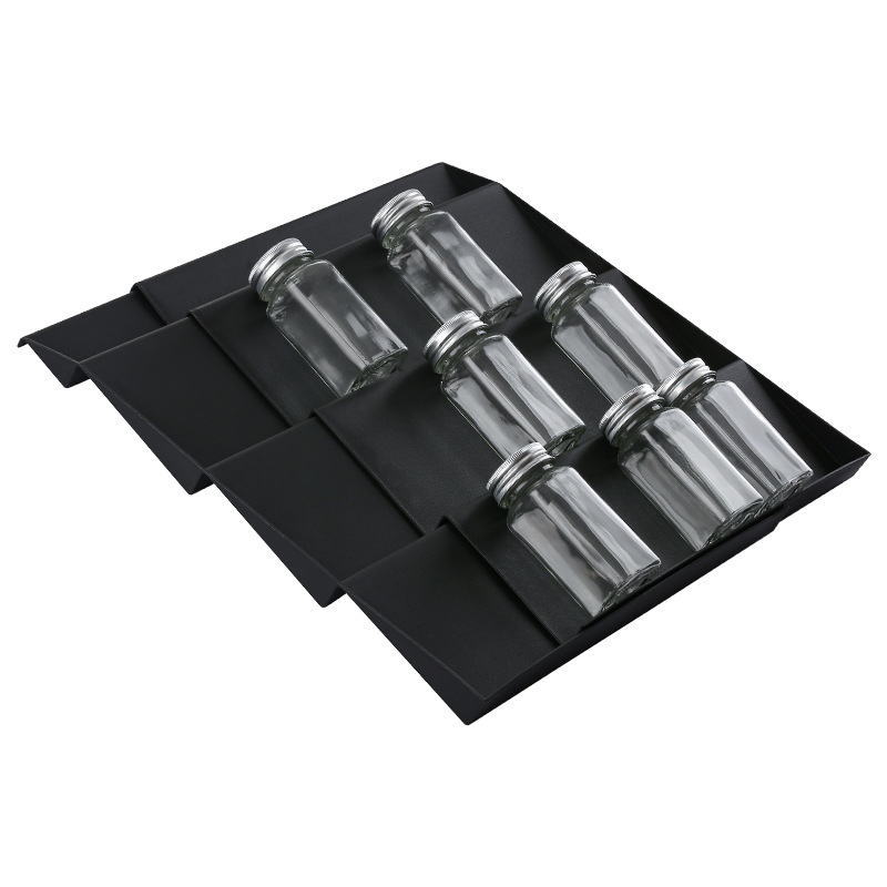 Krydderhylle stige krydderhylle kjøkken krydderflaske krydderkrukke stativ skuff oppbevaring krydderhylle kjøkken oppbevaring