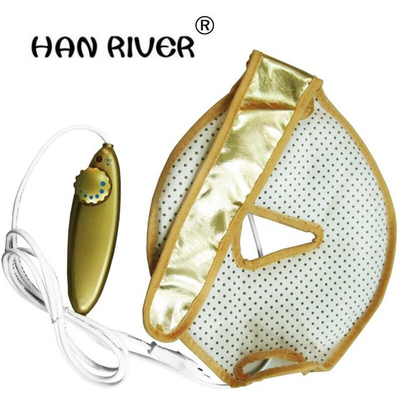 Electronic mask fever tourmaline magnetic therapy heated beauty mask infrared electric heated Face-lift Firming 220V Reusable