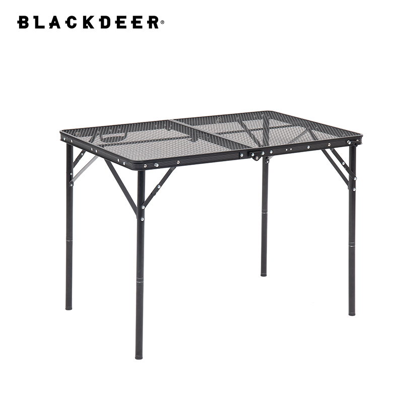 Blackdeer Outdoor Folding Combination Table Detachable Camping Table Portable Barbecue Cooking Kitchen Iron Table