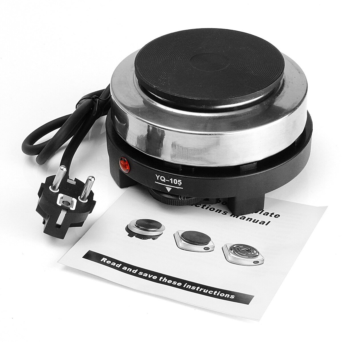 500W Mini Electric Stove Plate Cooking Plate Multifunction Coffee Tea Heater Home Appliance Plates for Kitchen