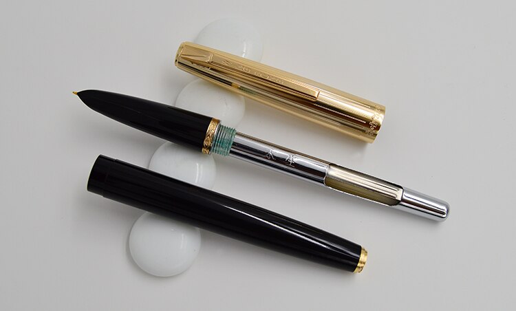 Wingsung 730 Iraurita Golden Cap Fountain Pen Wing Sung Fountain Pen