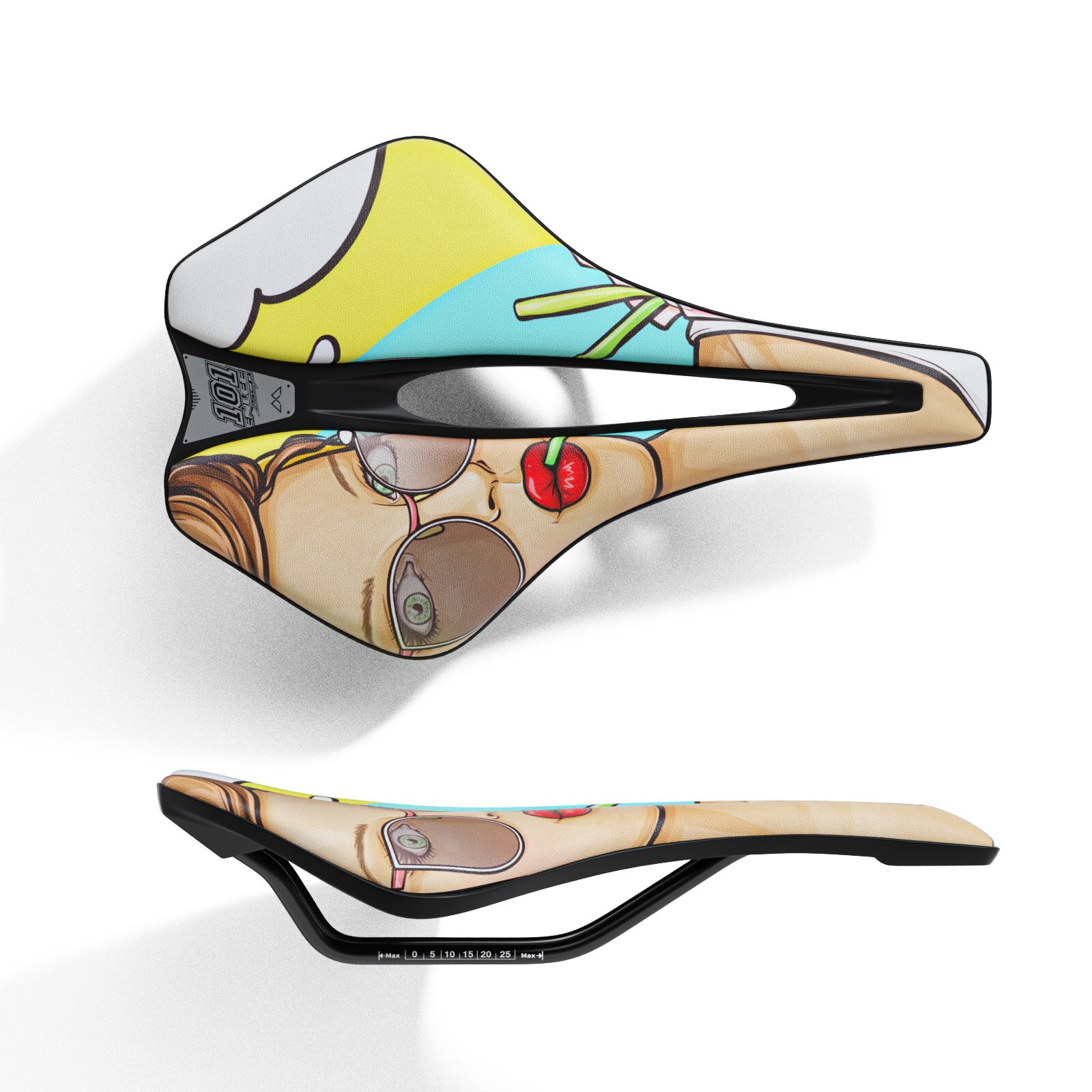 Ultra-light and breathable full saddle bicycle bicycle racing seat road bicycle saddle men without bicycle seat cushion: violet