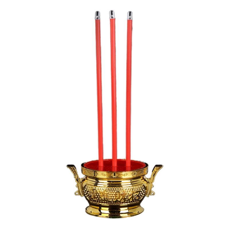 Led Kaars Lamp Boeddhistische Elektrische Kaars Licht Avalokitesvara Boeddha Rijkdom