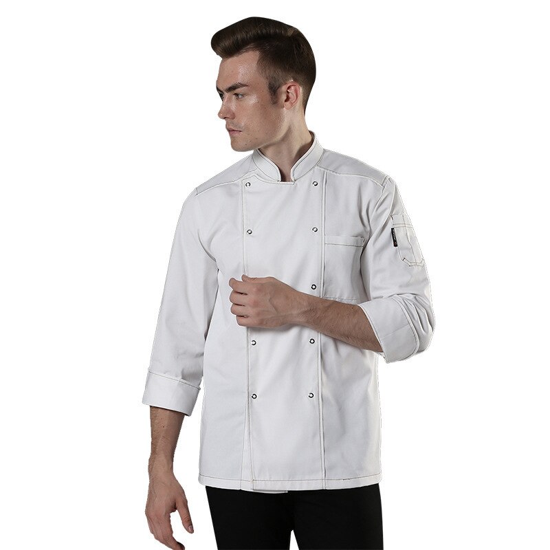 Qiu dong outfit dineren restaurant eetkamer naar keuken keukengereedschap na het koken in de lente en herfst outfit