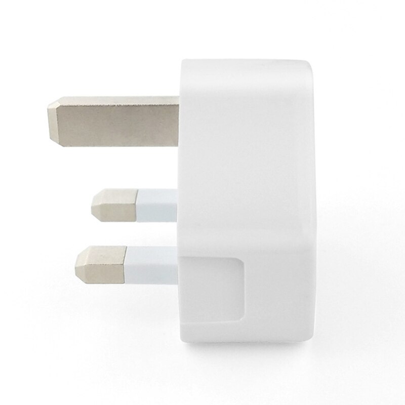 Offre spéciale 1Pc 3 broches USB adaptateur secteur chargeur pour téléphone portable tablette royaume-uni prise secteur mur