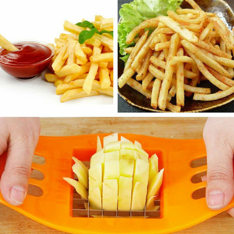 Vegetable Potato Slicer Chips Cutter Chopper Kitchen Tool Stainless Steel Multifunctional Potato Slicer