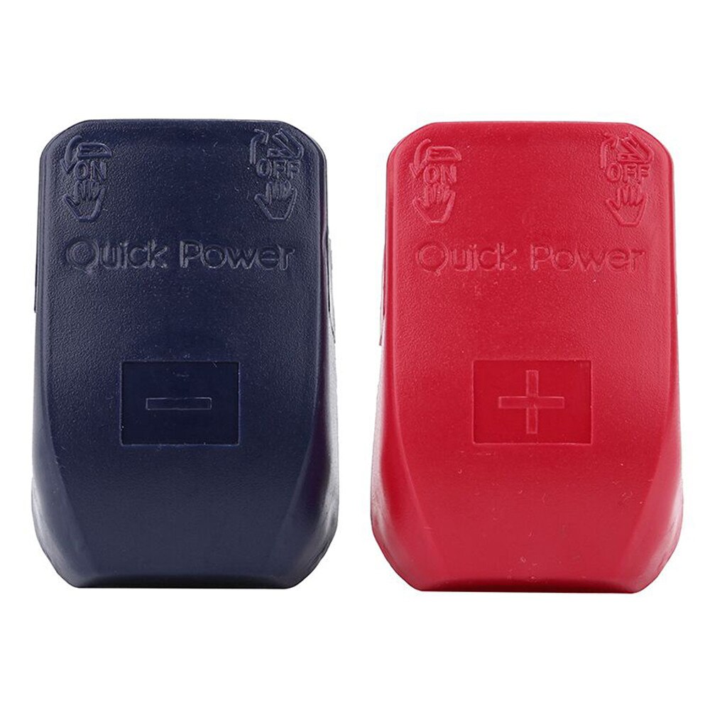 Quick Release Battery Terminals Clamps 12V Pair Car Caravan One Motorhome