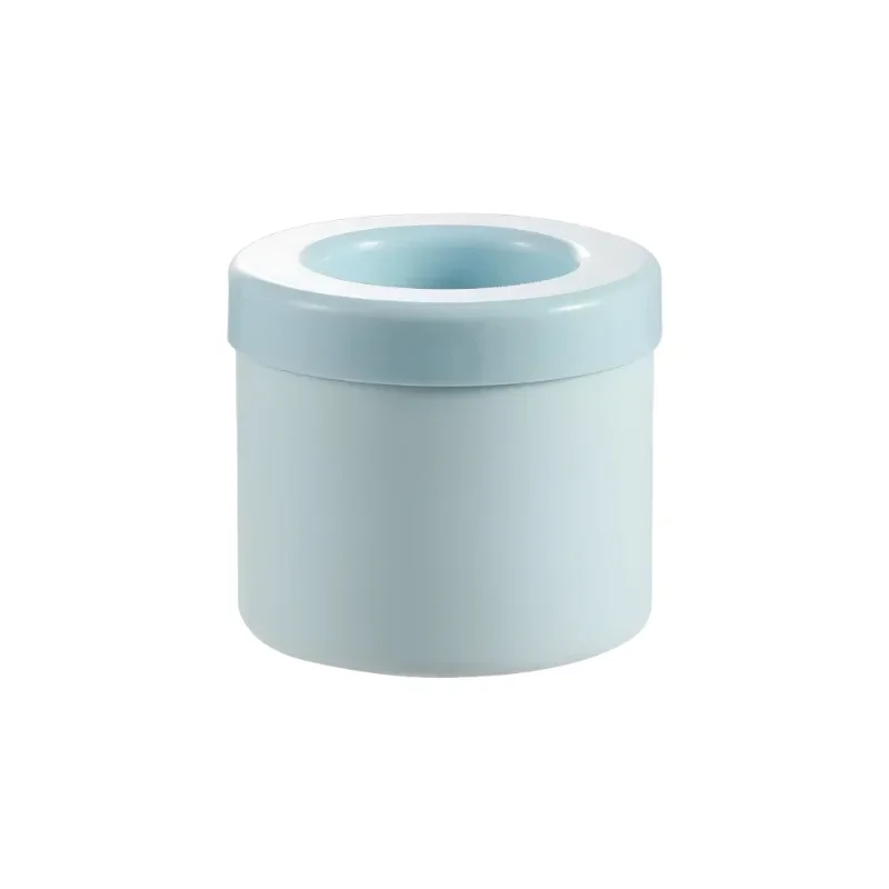 Round Ice Cube Mold Summer Silicone Ice Bucket Diy Homemade Refrigerator Freeze Ice Maker Ice Cube Mold Barware Tool: black