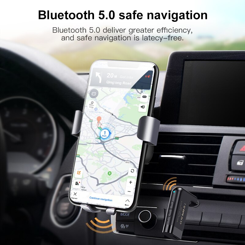 Bluetooth Receiver 5.0 AptX LL 3.5mm AUX Jack Audio Wireless Adapter for MP3 Car PC Headphones Speaker Mic Bluetooth Receptor