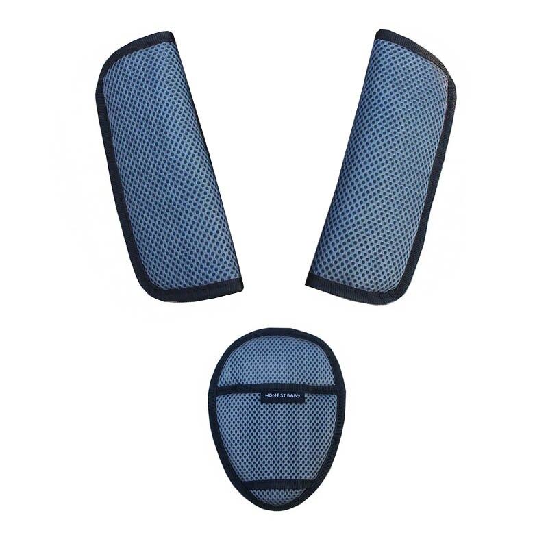 Imbracatura per cestino per bambini con chiusura a scatto Cintura di sicurezza per seggiolino auto Cintura di sicurezza per bambini a 5 punti Fibbia a corno Spalla regolabile Croch pad: Grigio