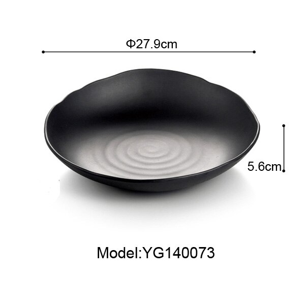Melamine Servies Vorst Kom 12 Inch Grote Slakom Met Westerse Restaurant A5 Melamine Kommen Melamine Servies: YG140073