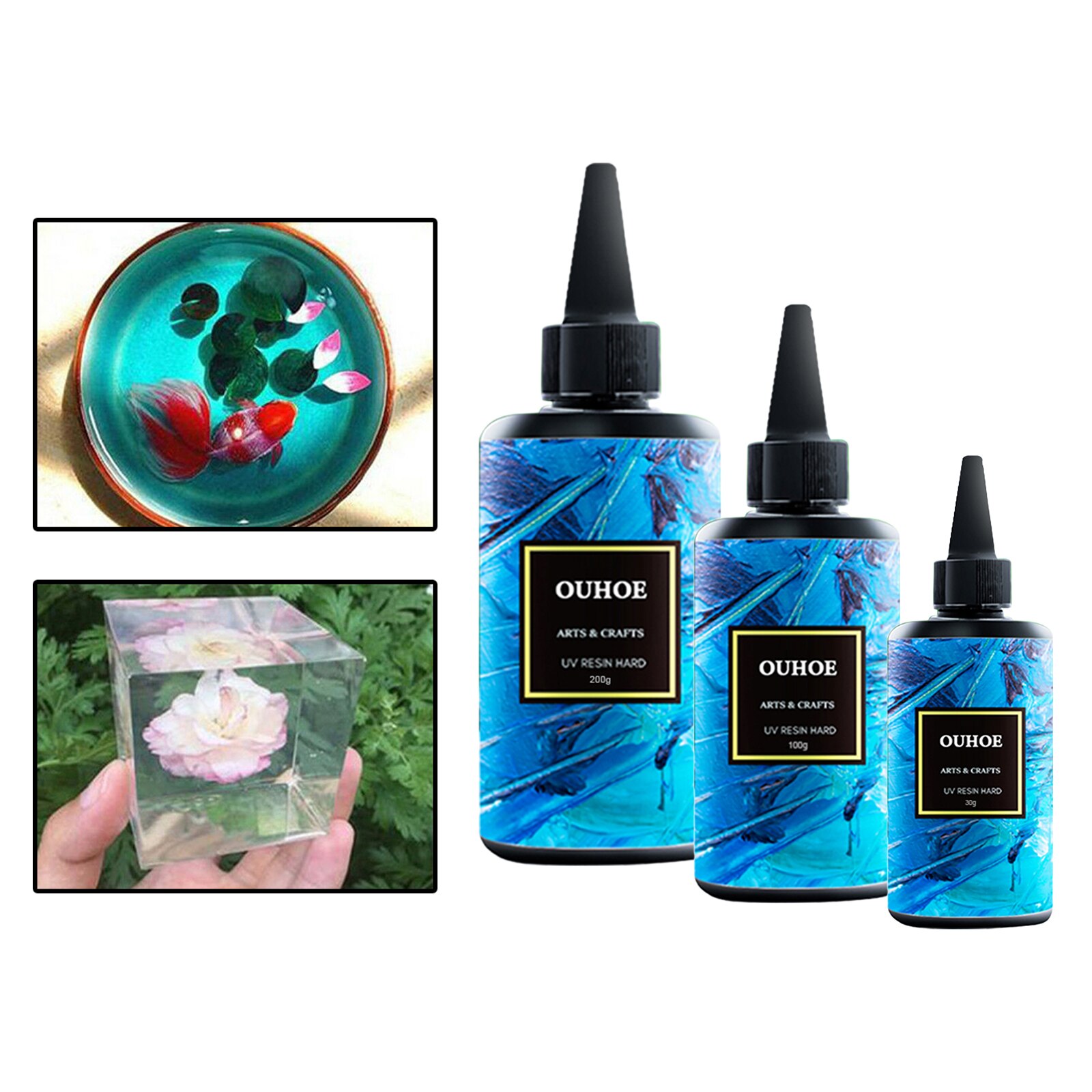 UV Acrylic Resin Glue Craft Jewelry Making Coating for DIY Accessories