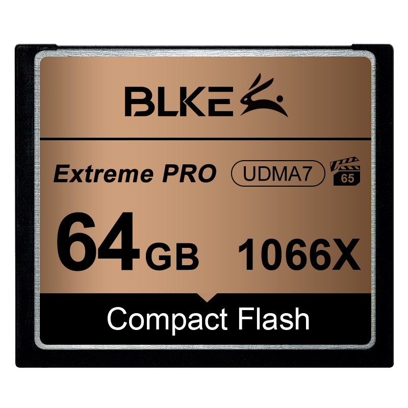 BLKE Speicher Karte CF Karte 128GB 64G 32G extrem Profi UDMA7 1066X kompakt Blitz Karte hoch Geschwindigkeit UDMA7 1066X für Kanon Nikon kamera: CF 64GB 1066X