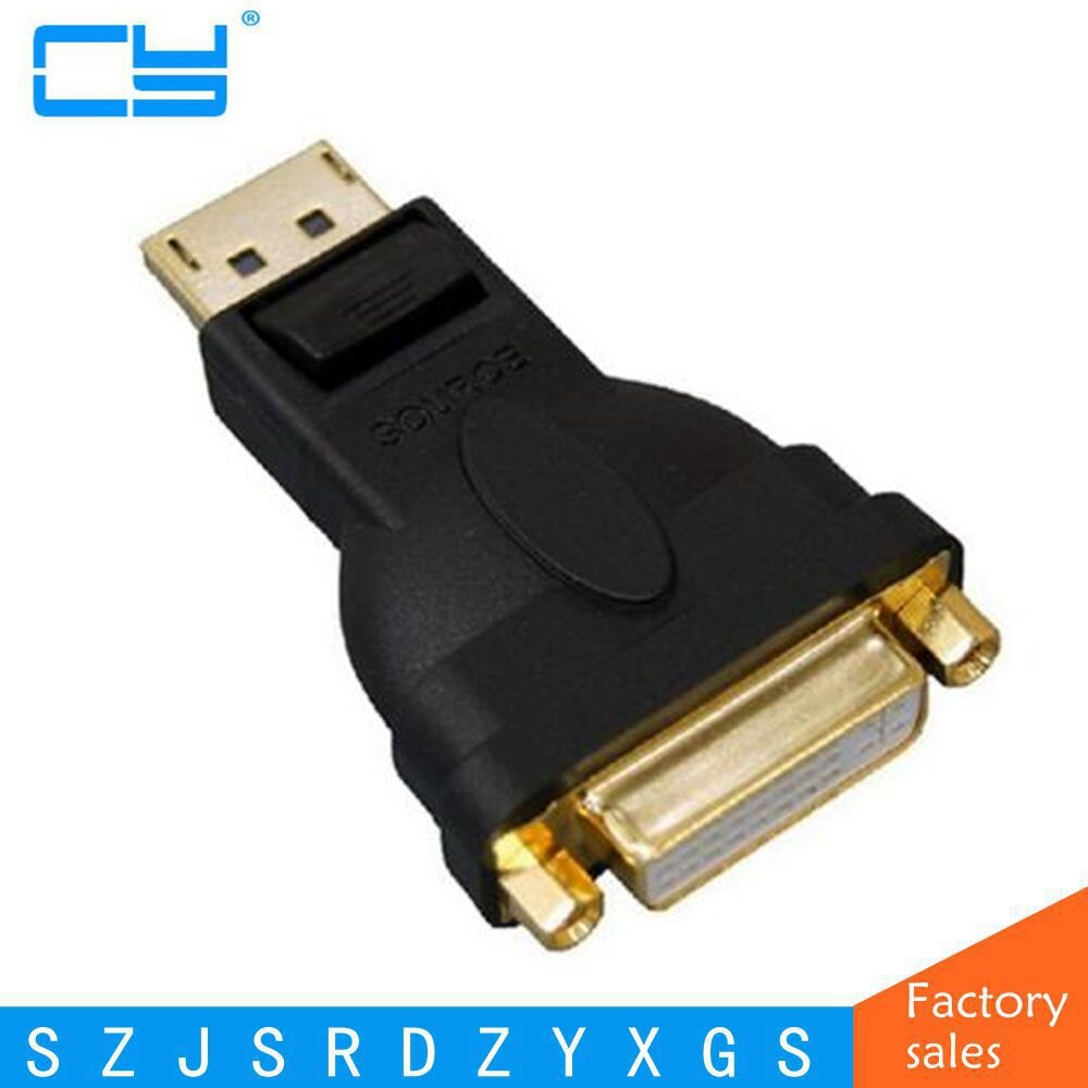 Display Port DP to DVI Female Adapter Convertor for Dell ATI Adaptor